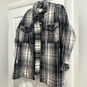Lucky Brand Flannel Plaid Jacket